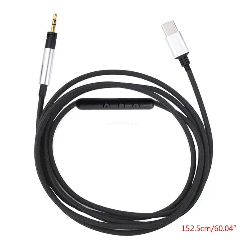 

USB Type C 2.5mm Replacement Cable Cord for