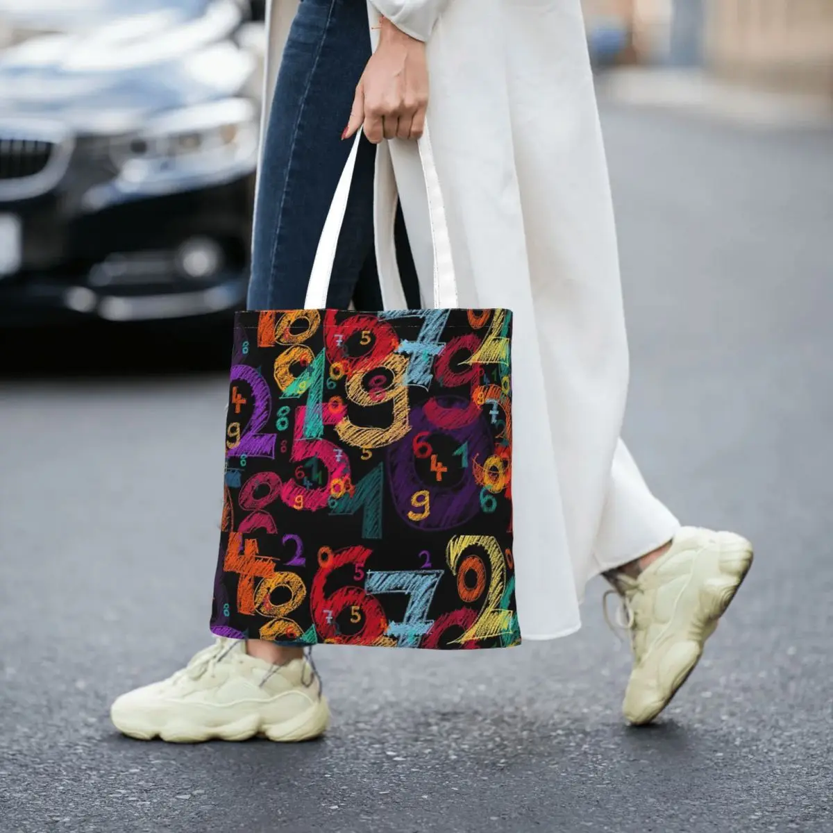 

Colorful Math Women Totes canvas handbag canvas shopping bag