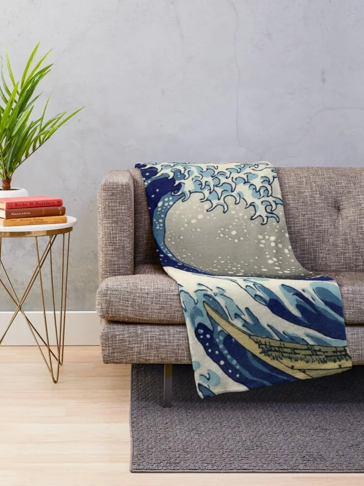Hokusai (1760-1849) большая волна от Kanagawa пледы искусственные одеяла