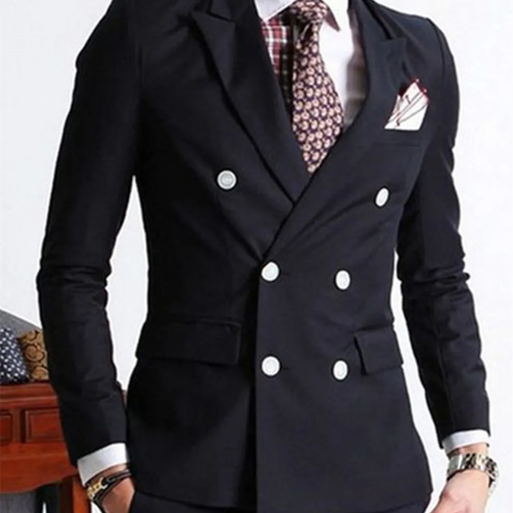 Tailor Made Mens Suit Slim Fit Skinny Formal Dinner Party Prom Business Men Suit 1 Pieces( Jacket）