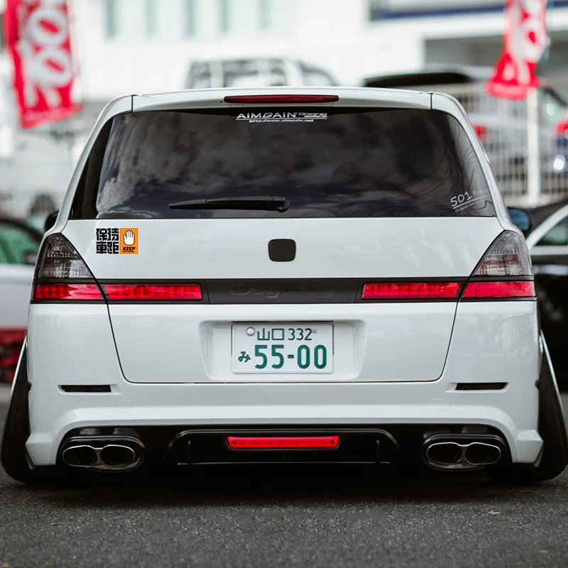 Автомобильные Водонепроницаемые Светоотражающие наклейки с креативным текстом