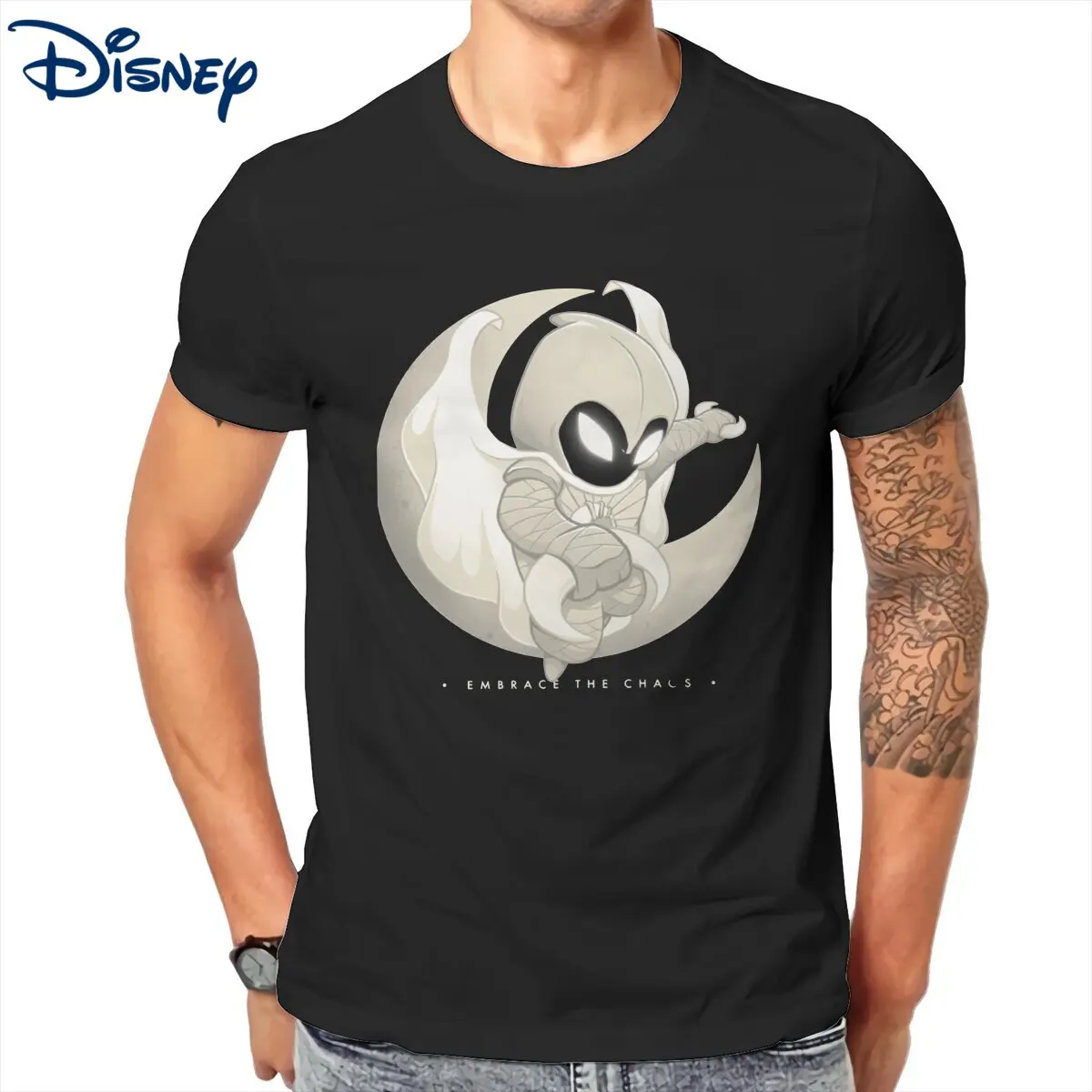 

Men Moon Knight Marvel Superhero T Shirt 100% Cotton Clothing Vintage Short Sleeve O Neck Tees Adult T-Shirts