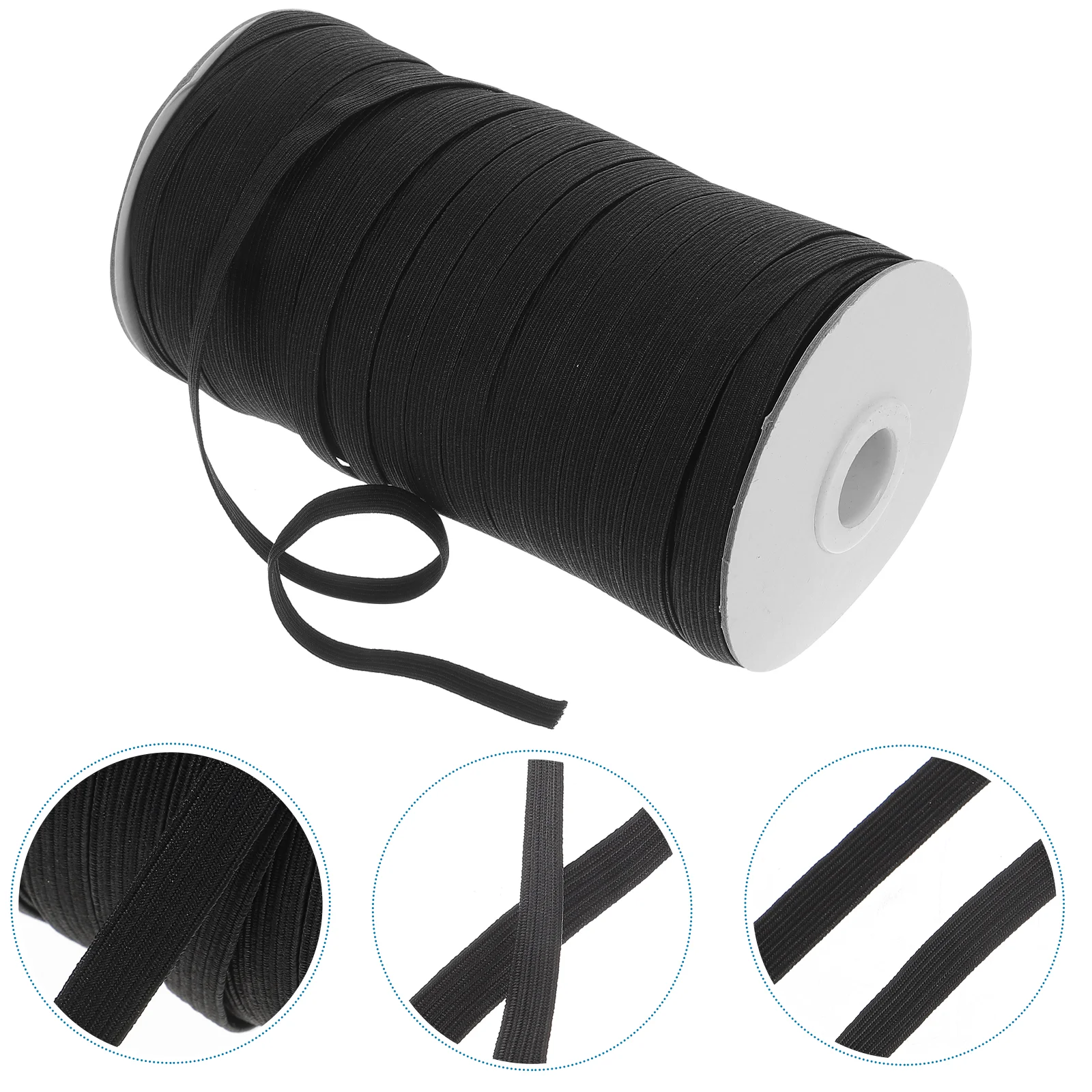 

Black Elastic Band Sewing Elastic Belt Black Sash Strap Sewing Elastic Band Rubber Elastic Sewing Knit Pants