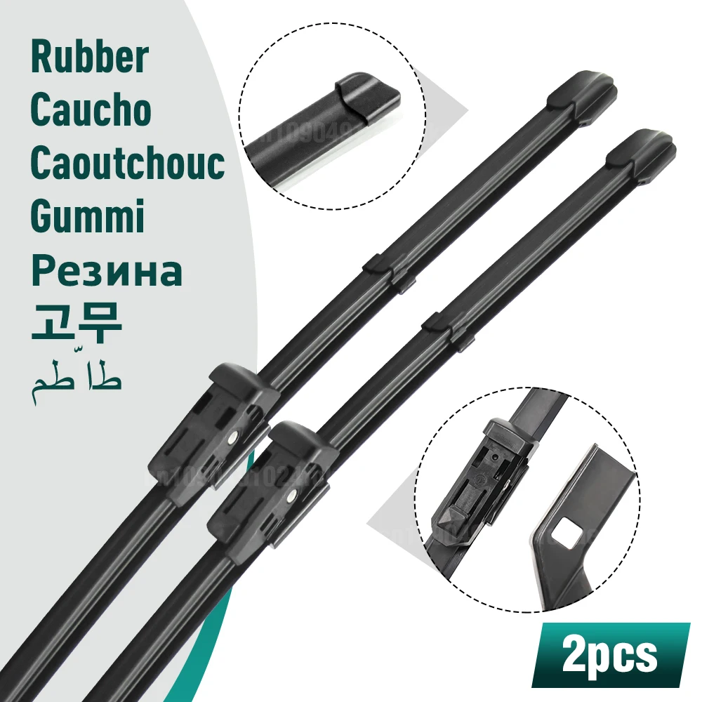 

Комплект щеток переднего стеклоочистителя из силикона и резины для Volvo XC40 2017-2024, щетка для лобового стекла 24 "+ 20"