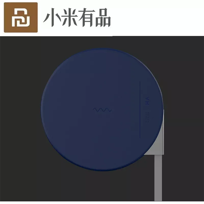 

Newest Youpin Eco-Brand VH Wireless Charger Pad 5V/2A 5W Qi Standard 9V/1.67A 7.5w/10W QC 3.0 Fast Charging Pad for iphone X 8