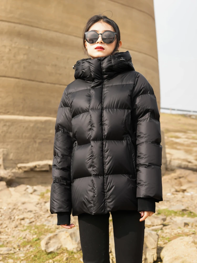 Yuwu новинка 2024 95 белый гусиный пух морозостойкий утепленный пуховик мужской и