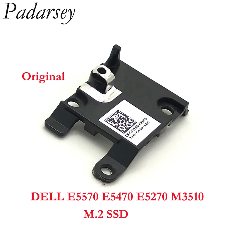 

Padarsey New Original Laptop M.2 SSD Solid State Caddy For Dell Latitude E5570 E5470 E5270 M3510 SSD Bracket X3YR8