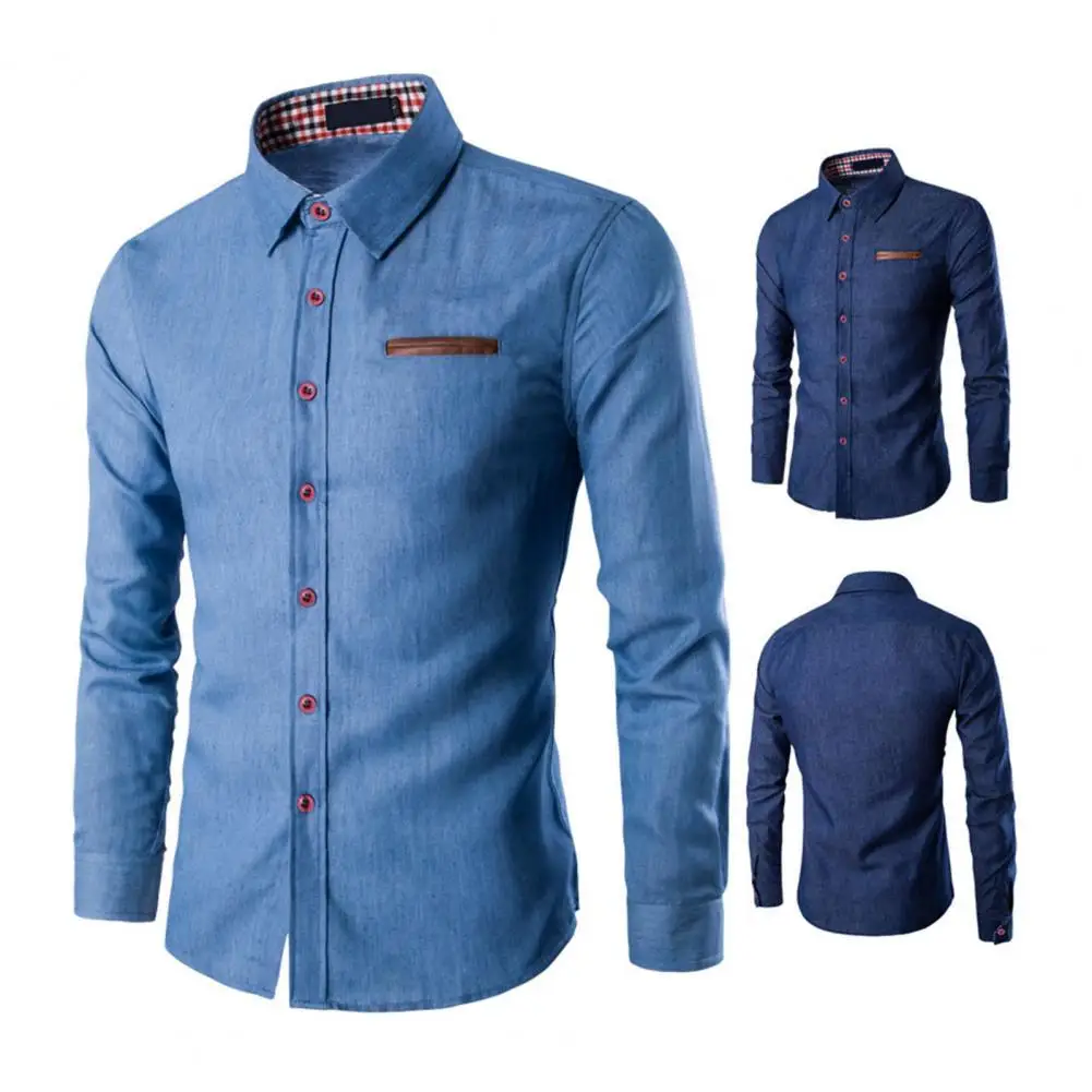

Single-breasted Spring Autumn All Match Slim-fitting Shirt for Party