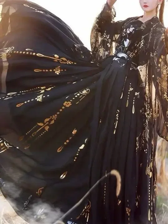 Оригинальный Традиционный китайский костюм ханьфу женская одежда традиционные