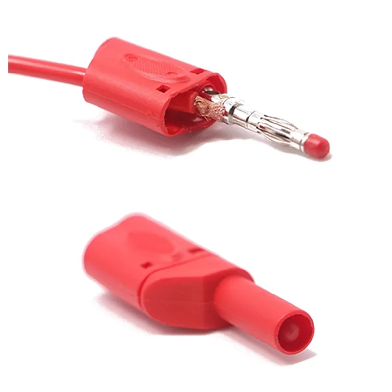 20 шт./4 мм Штекерный выдвижной оболочка Штабелируемый Банановый штекер полностью