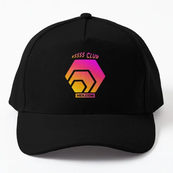 

Hex Com 5555 Baseball Cap Hat Czapka Mens Spring Women Snapback Boys Hip Hop Bonnet Sport Black Printed Casual Solid Color