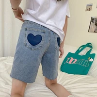 denim shorts women high waist summer womens clothing korean style harajuku shorts smart casual basic fashion shorts jeans 2021