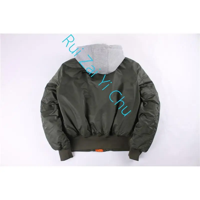 Winter New Bomber Jacket Men Military with Hood Vintage Oversize Pilot Coats Man Hip Hop Windbreaker 2023 Plus Size Thick Ma1