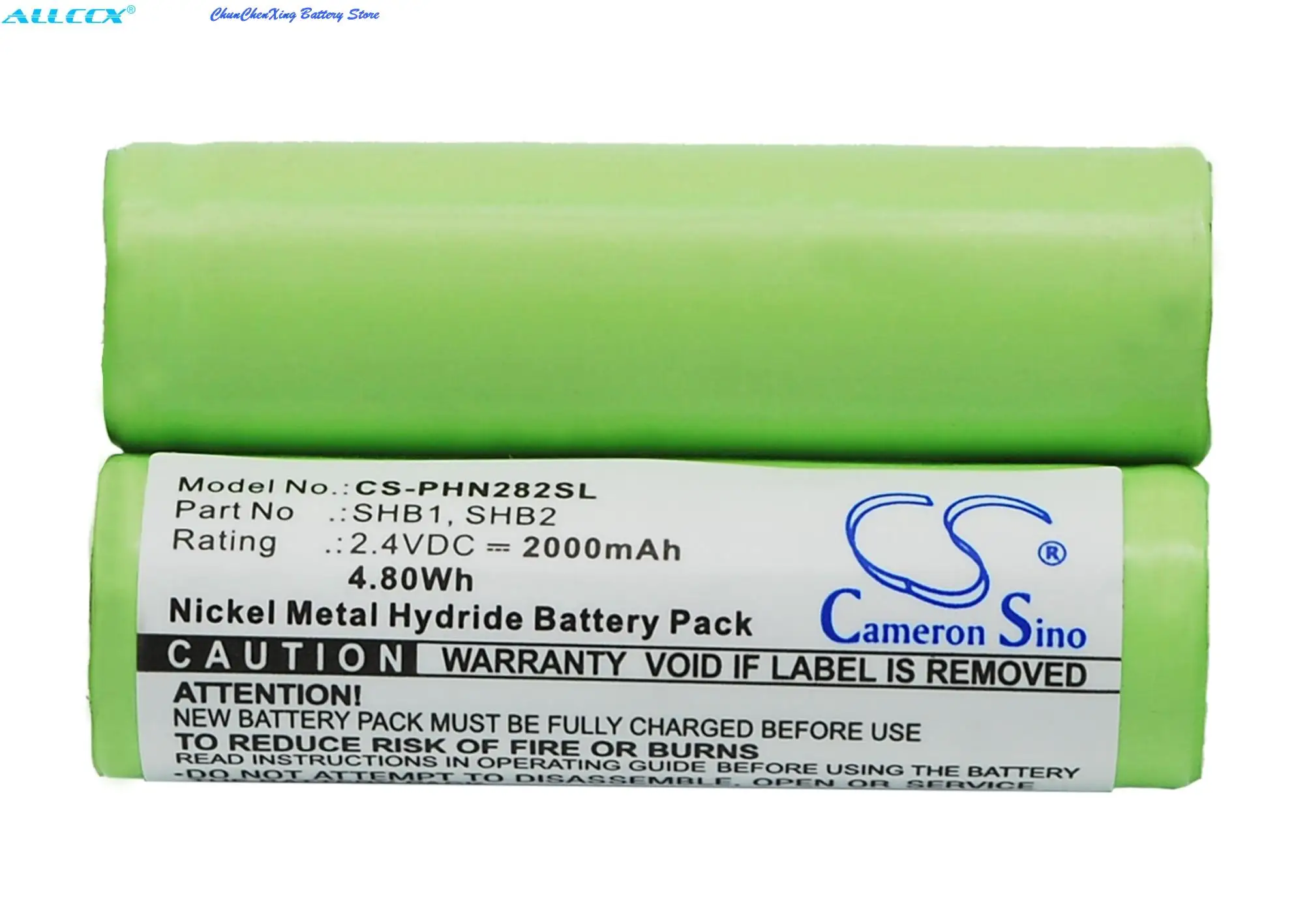 Cameron Sino 2000mAh Battery for Eltron 100, 2100, 2200, 2205, Intercontinental, International, For Ronson/Windmere RR-3