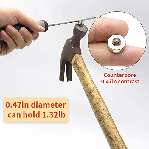 10/20/30/40 шт. 12x3-4 мм неодимовый магнит с потайным отверстием круглый на холодильник