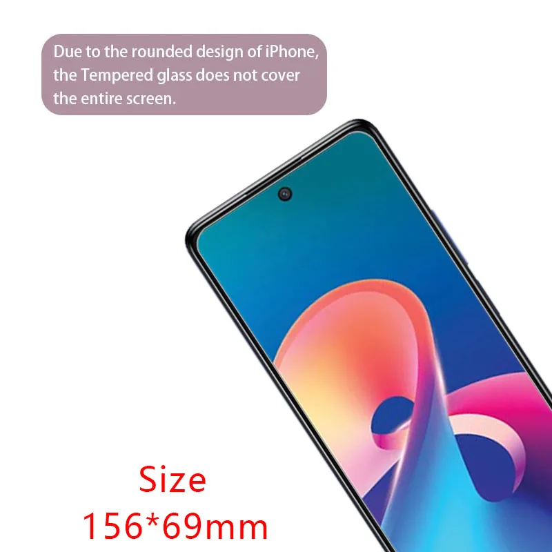 Защита экрана из закаленного стекла для tcl 50 xe nxtpaper чехол телефона on tcl50 50xe tcl50xe x e 5g