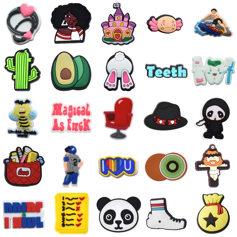 

Men Wholesale Bulk Kids Para Pins Packs Women Charm Girl Gifts Boy Set Jeans Shoe Charms Shoes Accessories Decorations for Crocs