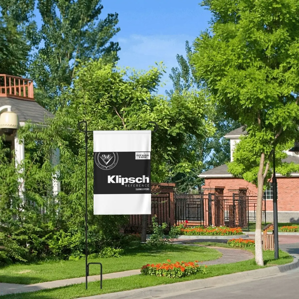 Украшение для сада Klipsch флаг с двусторонним принтом