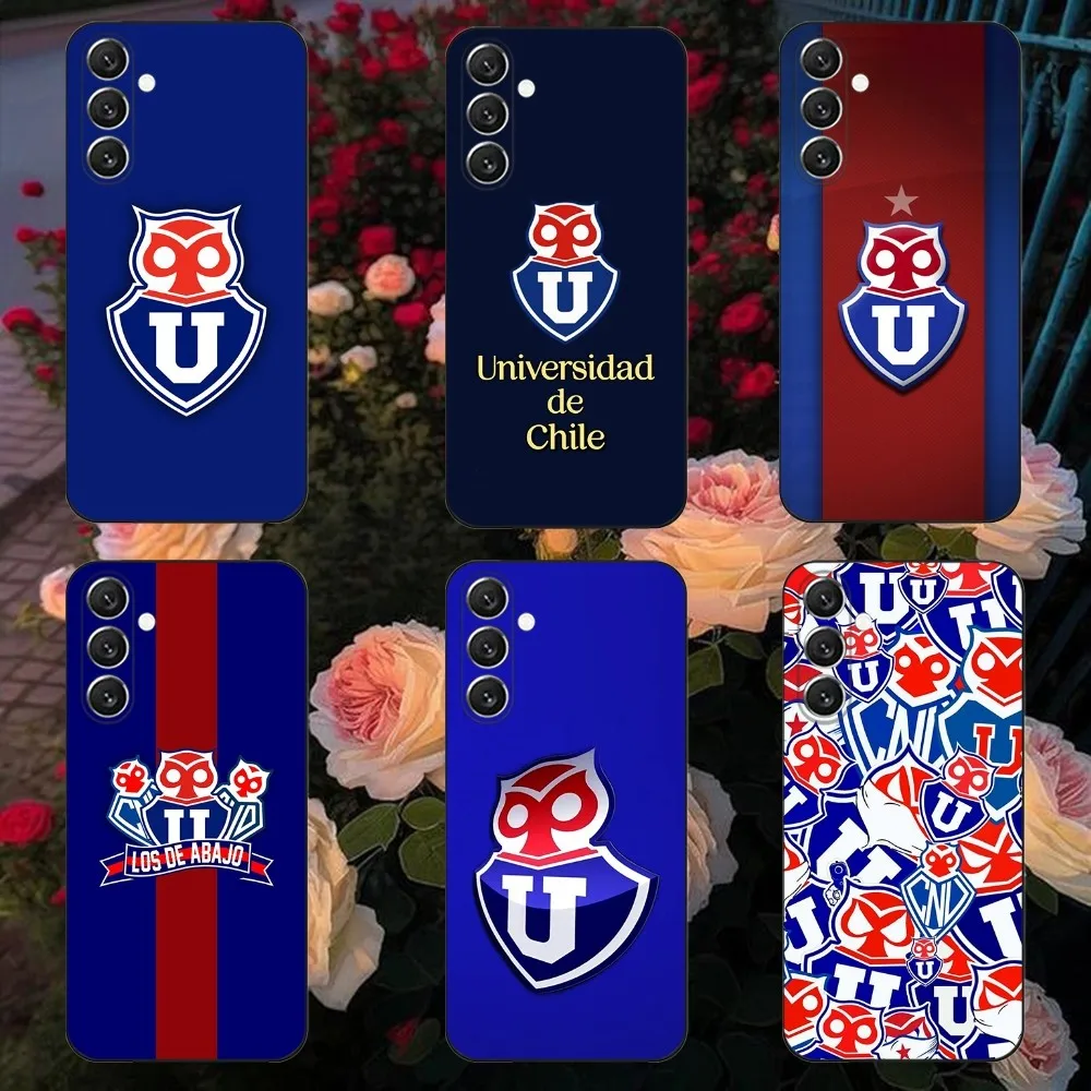 Чехол для телефона с логотипом Chile U-University Samsung Galaxy A13 A21s A22 A31 A32 A52 A53 A71 A80 A91 мягкий