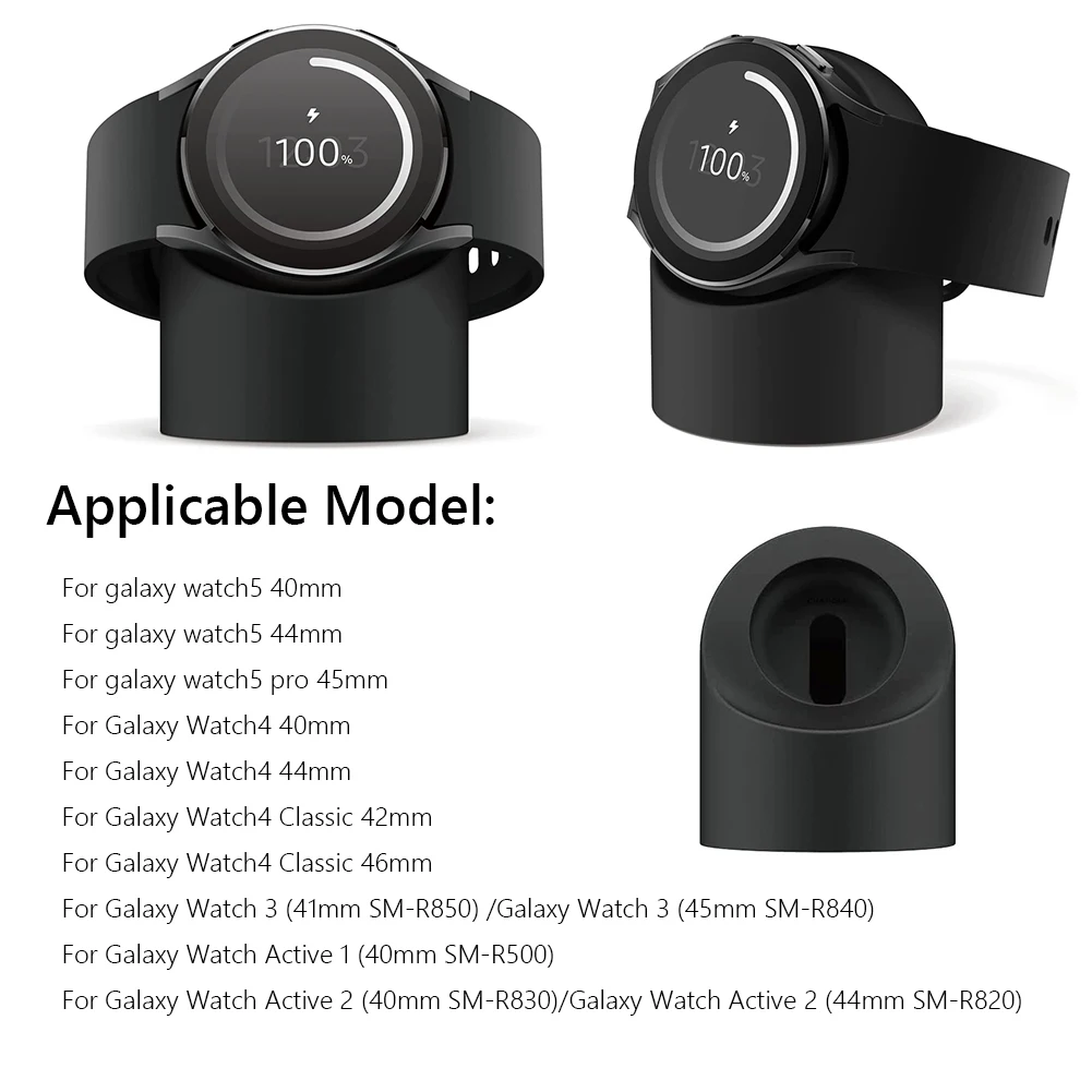 

Силиконовая подставка для зарядного устройства, подставка-органайзер для беспроводного зарядного устройства, док-станция, запасные части ...