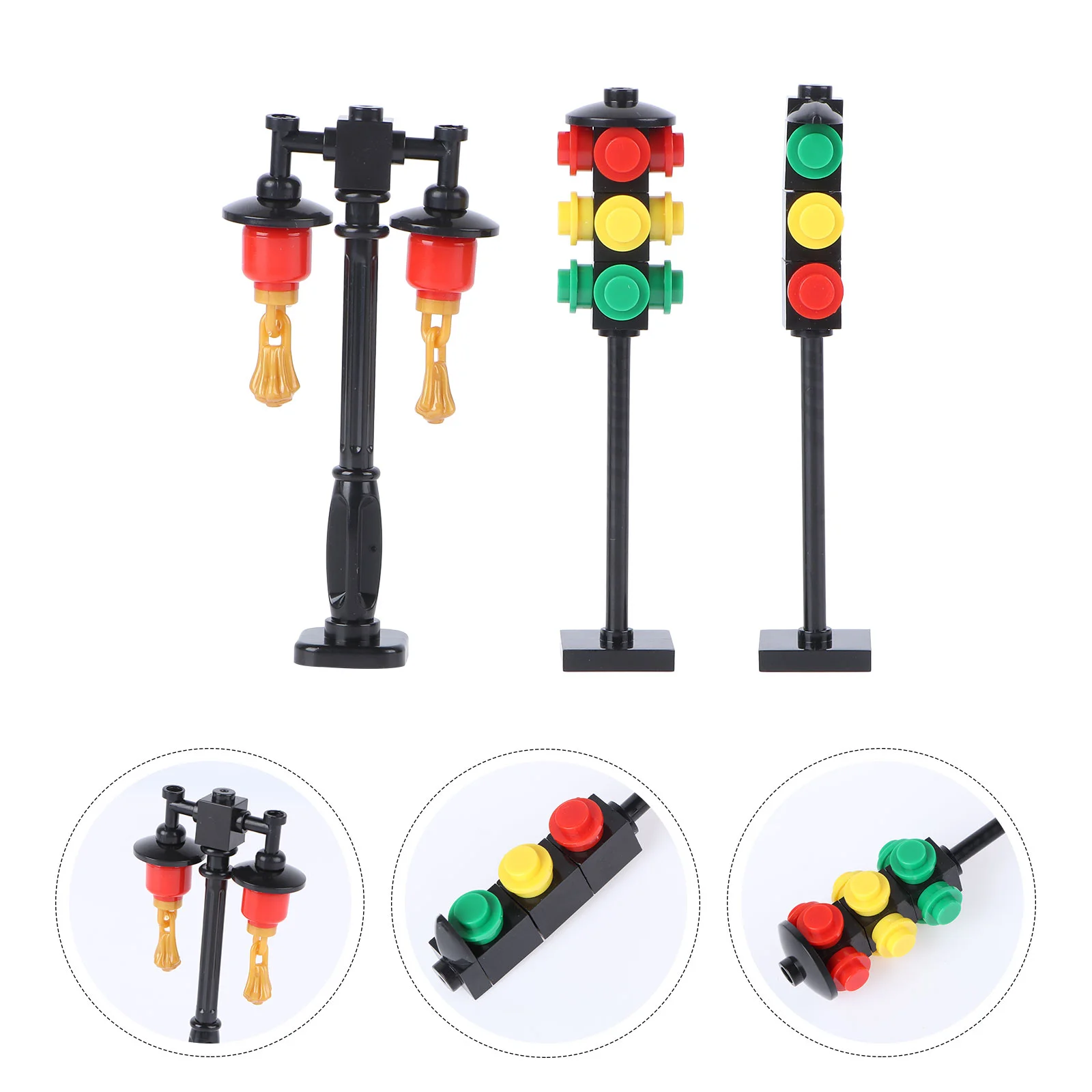 

Лампа светофора с базовым стоп-светильником, мигающее украшение для детской спальни или тематических вечеринок, игрушки для ролевых игр