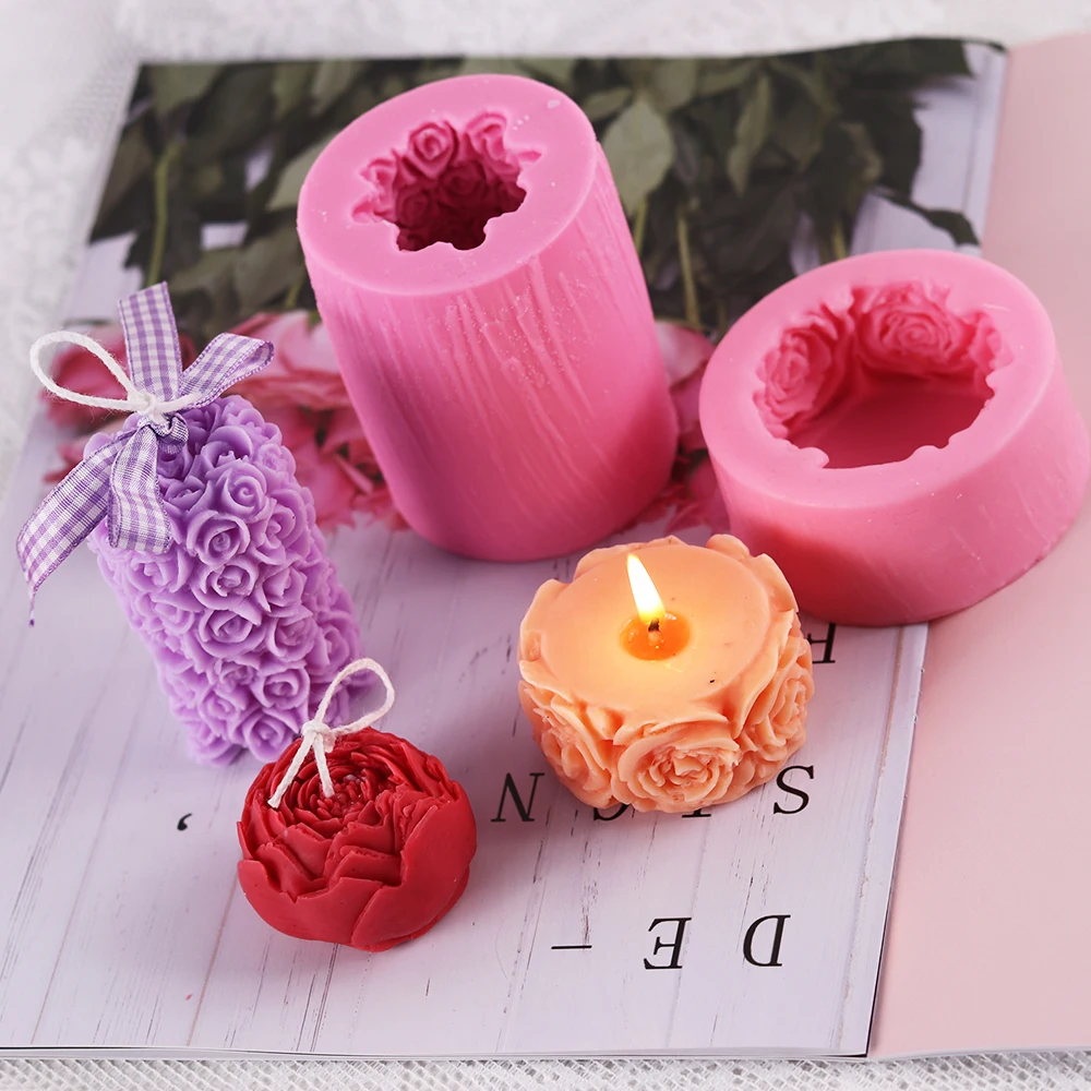 Формы для свечей на День святого Валентина силиконовая форма изготовления