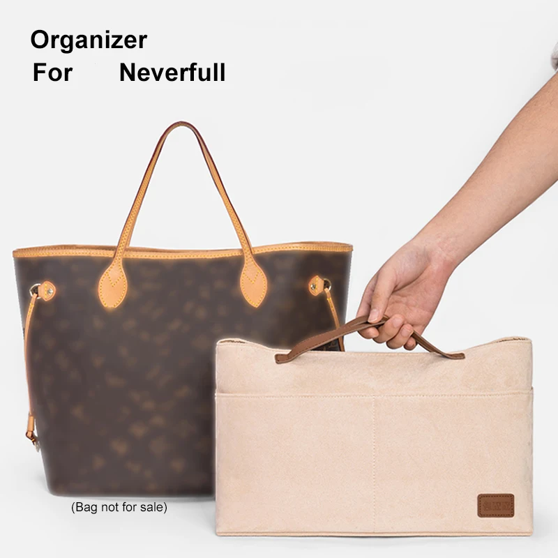 

Органайзер для Neverfull PM мм GM, замшевая сумка-вкладыш, сумочка для макияжа, дорожный Внутренний кошелек, портативные косметички