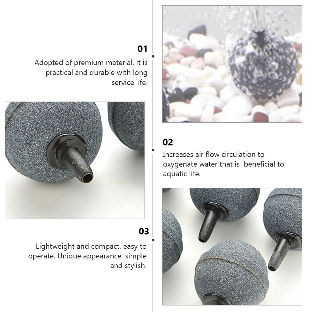 20 шт. воздушный насос для аквариума кислородные пузыри в аквариуме барботерные