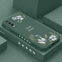 leafy lily phone case for vivo y20 y20i y20s y12s y30 y33s y12 y15 y17 y19 y21 s1 pro y91 y93 y95 silicone cover