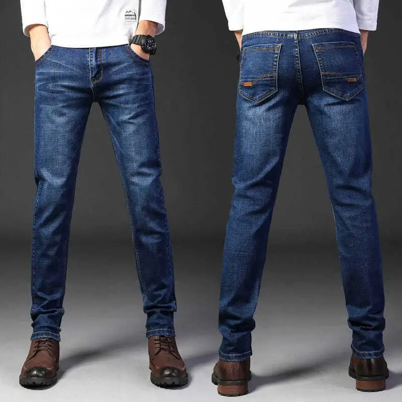 2022 New Arrival High Quality Elastic Slim Jeans Men ,men's Skiny Jeans ,grey Jeans Men,plus-Size 28-40 11 Choices High Quality