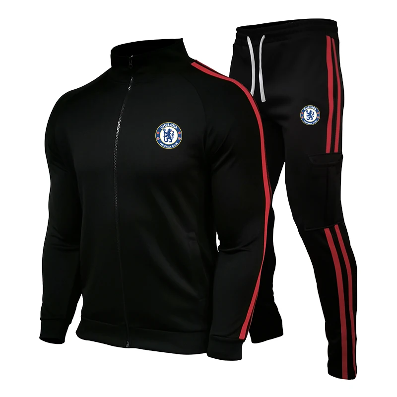 

2023 New Men's Sportswear Set Print Basketball training Sport Suit Two pieces Jacket Sweatsuit Male Brand Clothing Tracksuit