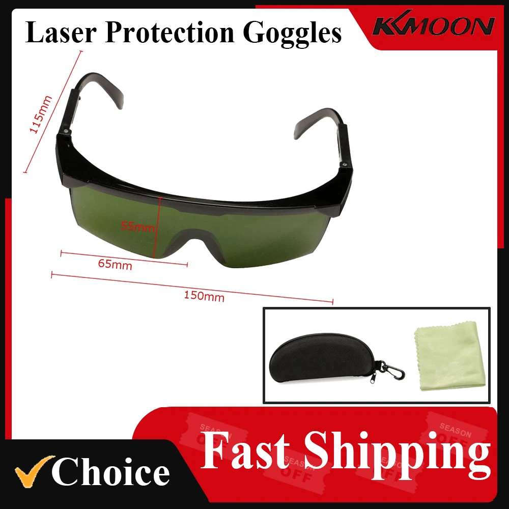 Лазерные защитные очки-нм лазерные безопасные очки внешний диаметр + 4 стильных