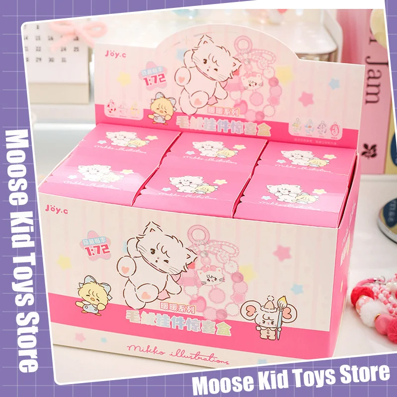 Новая плюшевая глухая коробка Mikko Warm Series цепочка из бисера для телефона Kawaii