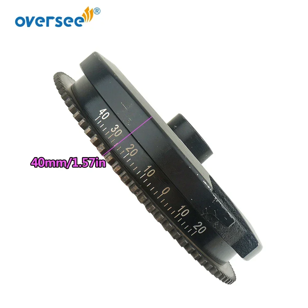 859234 Маховик T24 для подвесного мотора Mercury 50HP 55HP 60HP 3 цилиндра 92 зубца 261- Т24