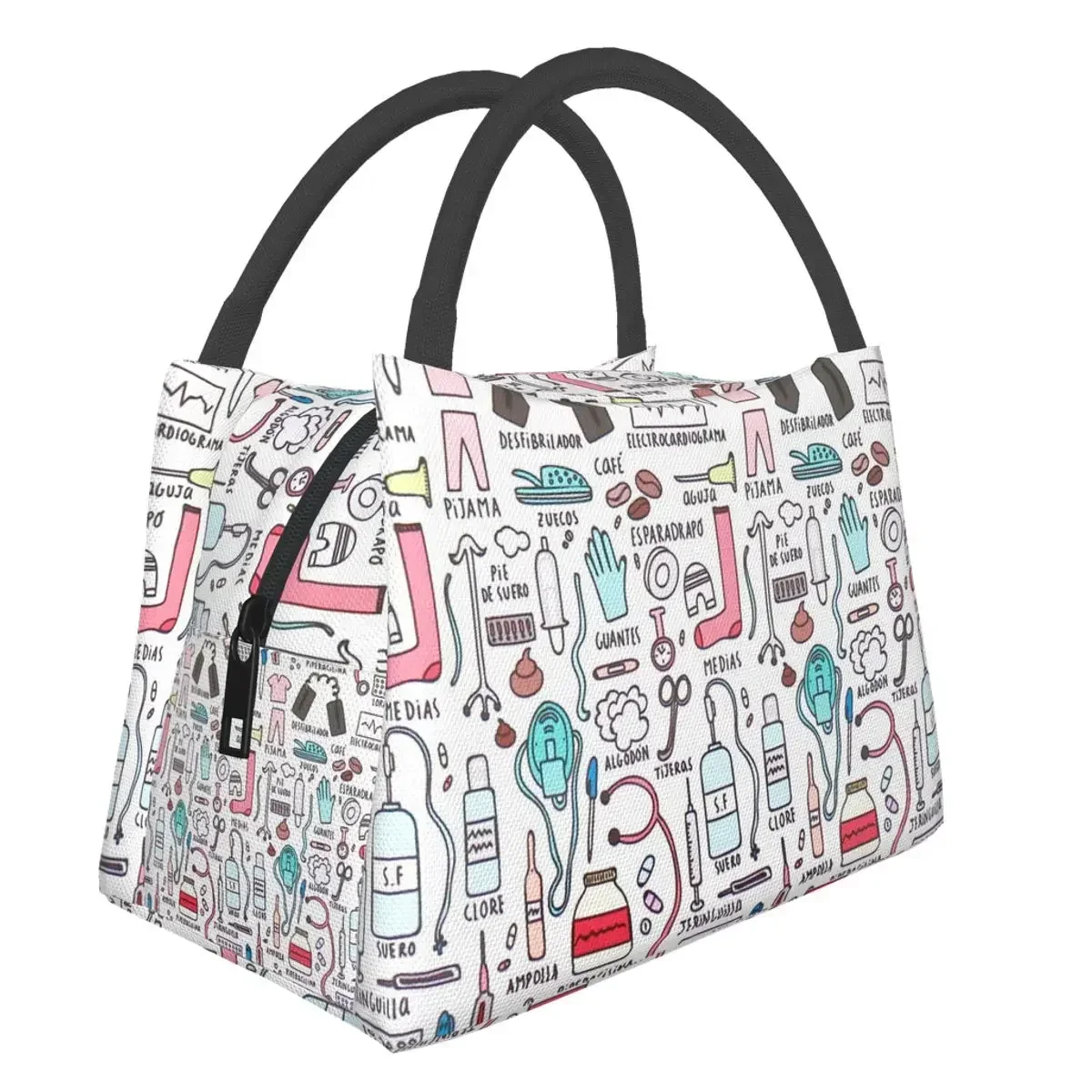 Сумки-кулеры для женщин водонепроницаемая ткань Оксфорд на молнии