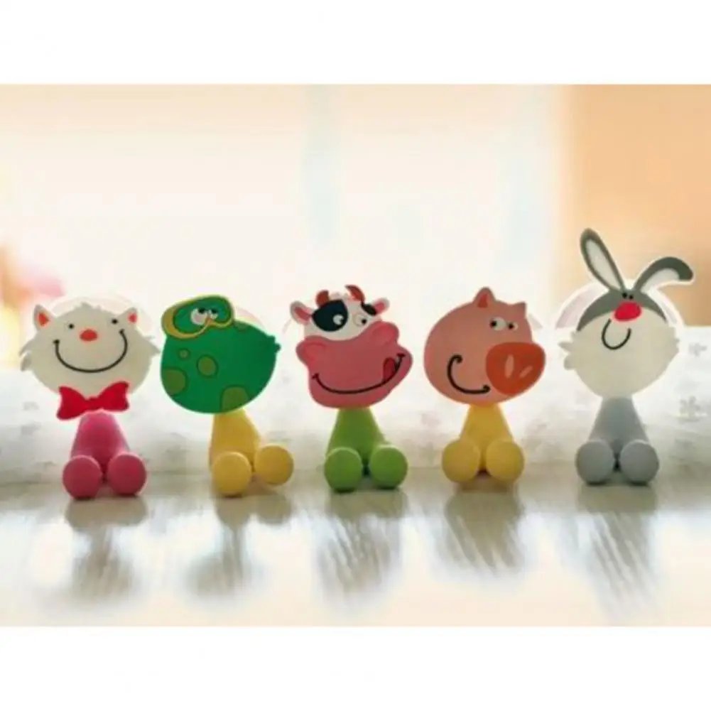 

Funny Toothbrush Suction Cup Reusable Non-slip High Quality PVC Lovely Design Toothbrush Holder