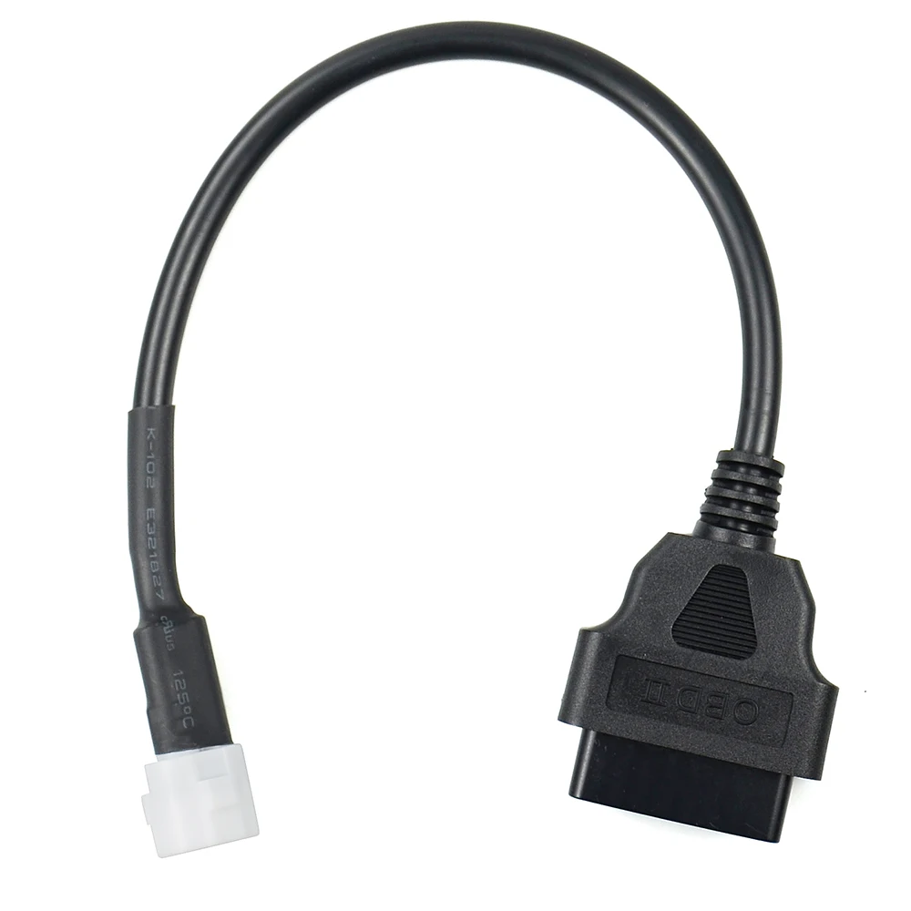 OBD мотоциклетный кабель для Yamaha 3 Pin/4 Pin Штекерный диагностический 3Pin/4Pin к OBD2