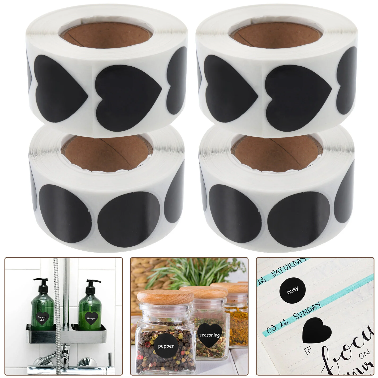 

Наклейки в виде сердца и точек, клейкие классифицированные наклейки, круглый подарок, классификация, Аппликации, украшения