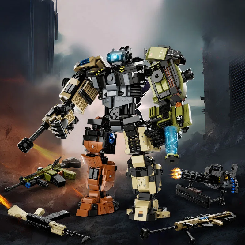 5 in 1 Deformation Mecha Block DIY 2 in 1 Transformation K98