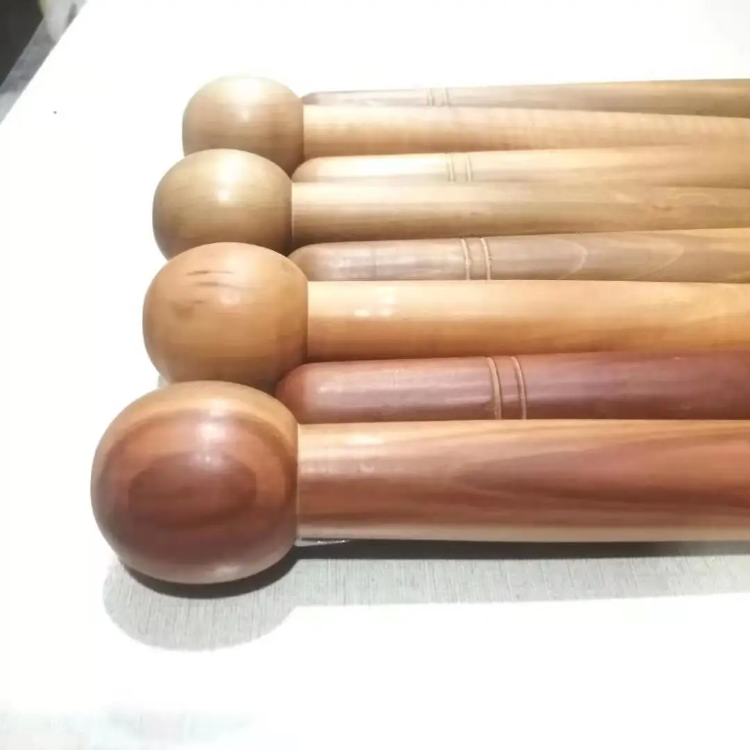 

1Pc Wooden Percussion Gong Wood Mallets Drum Sticks for Energy Chime Xylophone Wood Block Glockenspiel and Bells