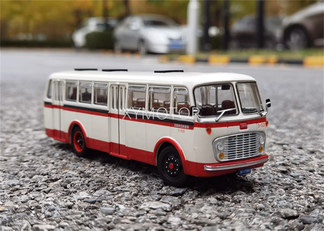 

Новинка 1/64, Пекинский городской автобус BK651, литые под давлением модели автомобиля, игрушки, подарки, коллекционные украшения