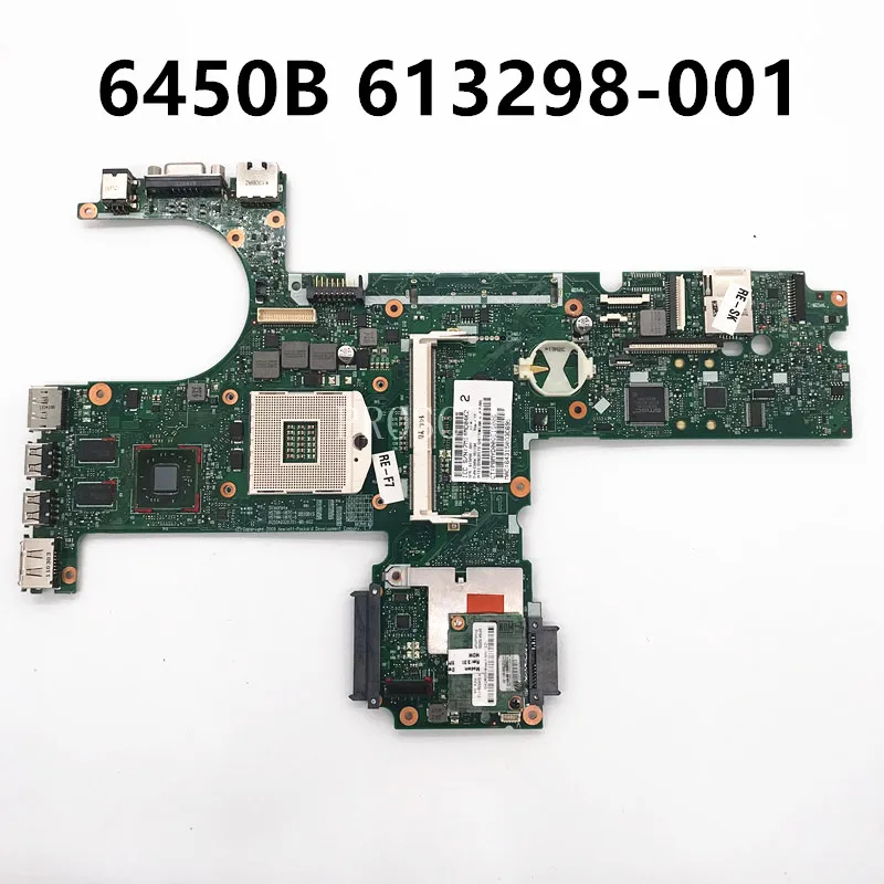 613298-001 613298-501 High Quality Mainboard For 6550B 6450B Laptop Motherboard 6050A2326701-MB-A02 HM57 HD4550 100% Full Tested