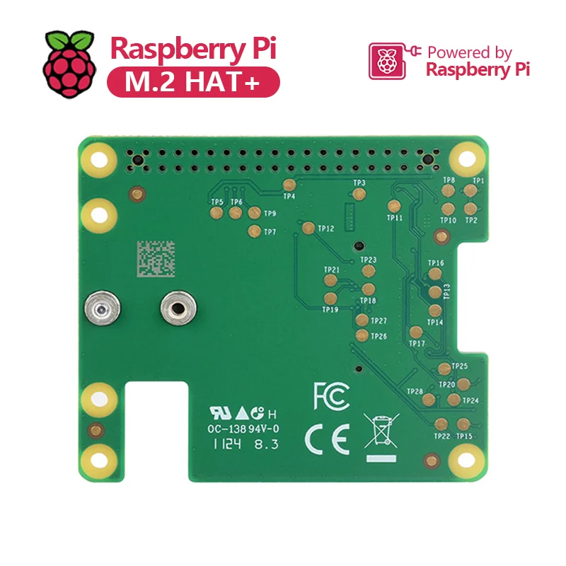 Raspberry Pi 5 официальная PCIe на M.2 NVMe SSD HAT + для