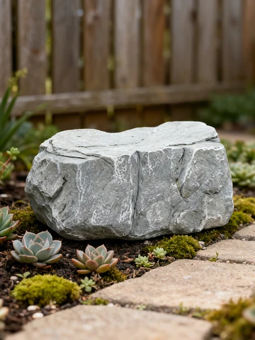 Наружный скрытый держатель для ключей большого размера, реалистичный скрытый держатель для ключей, выглядит так настоящий камень для наружного сада или двора