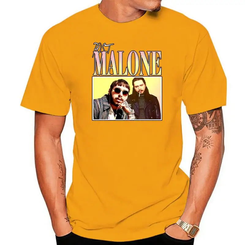 

Мужская Винтажная Футболка POST MALONE, женская и Мужская футболка