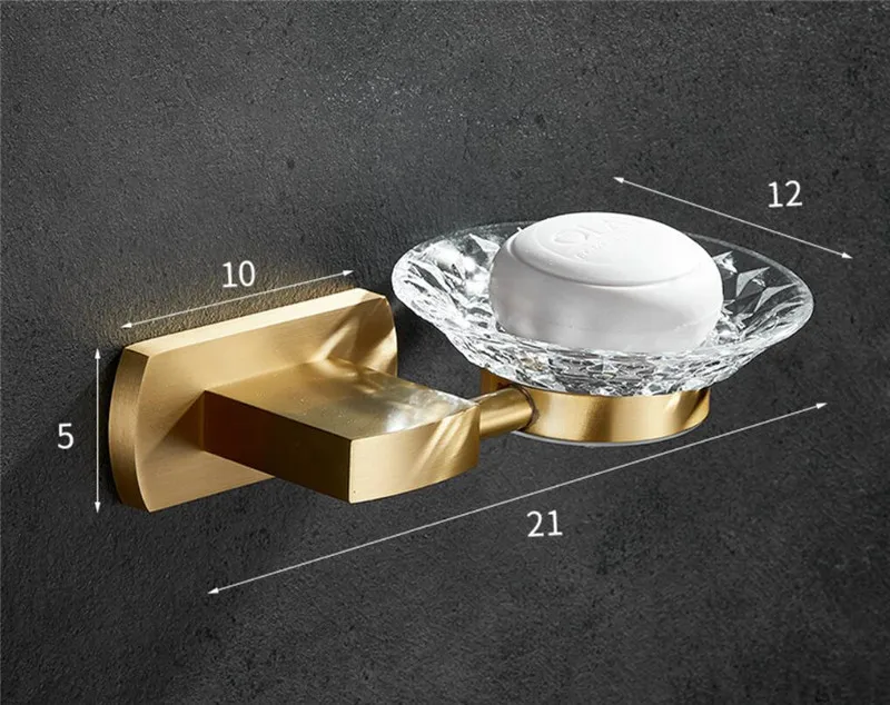 

Золотой набор аксессуаров для ванной Tuqiu