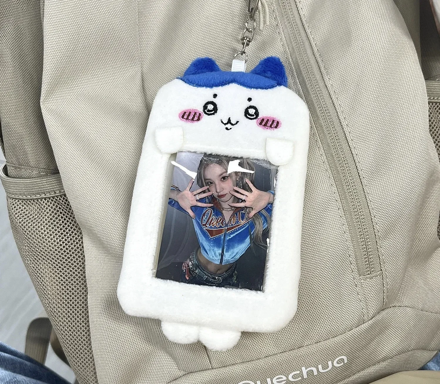 

Плюшевый держатель для фотокарточек чиикава Минисо 3 дюйма