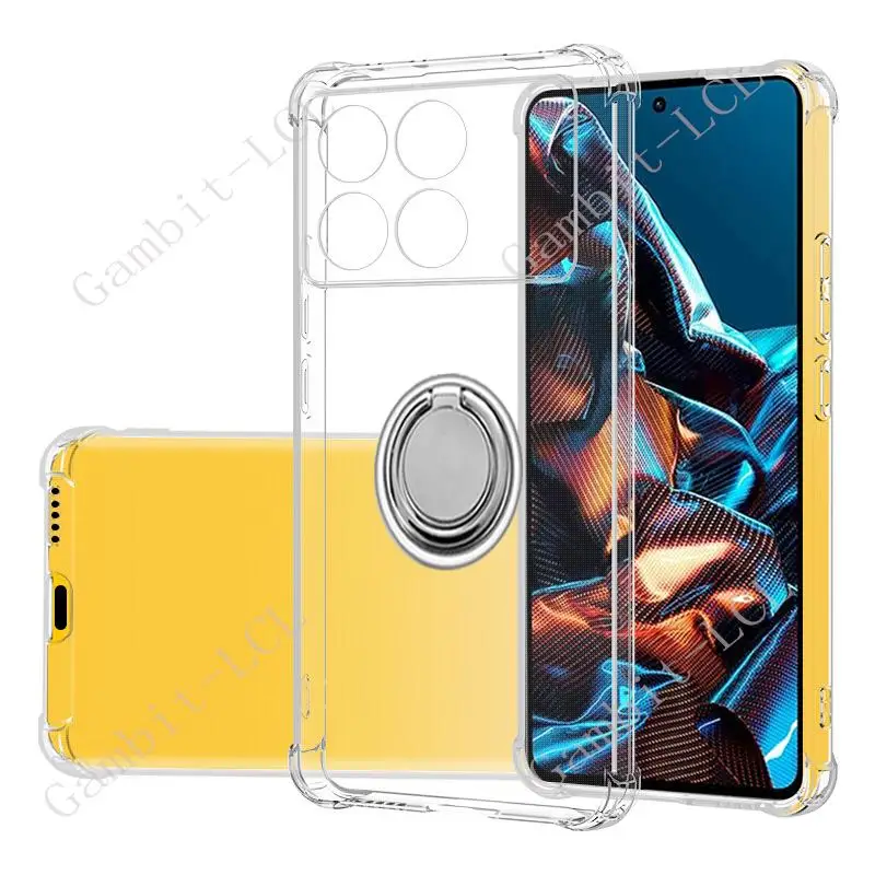 Мягкий силиконовый чехол из ТПУ Для Xiaomi Poco F6 Pro Redmi K70 K70E K70Pro RedmiK70