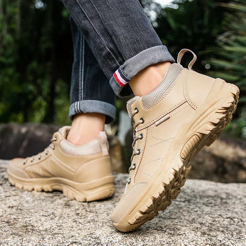 Мужские тактические ботинки армейская непромокаемая обувь для скалолазания