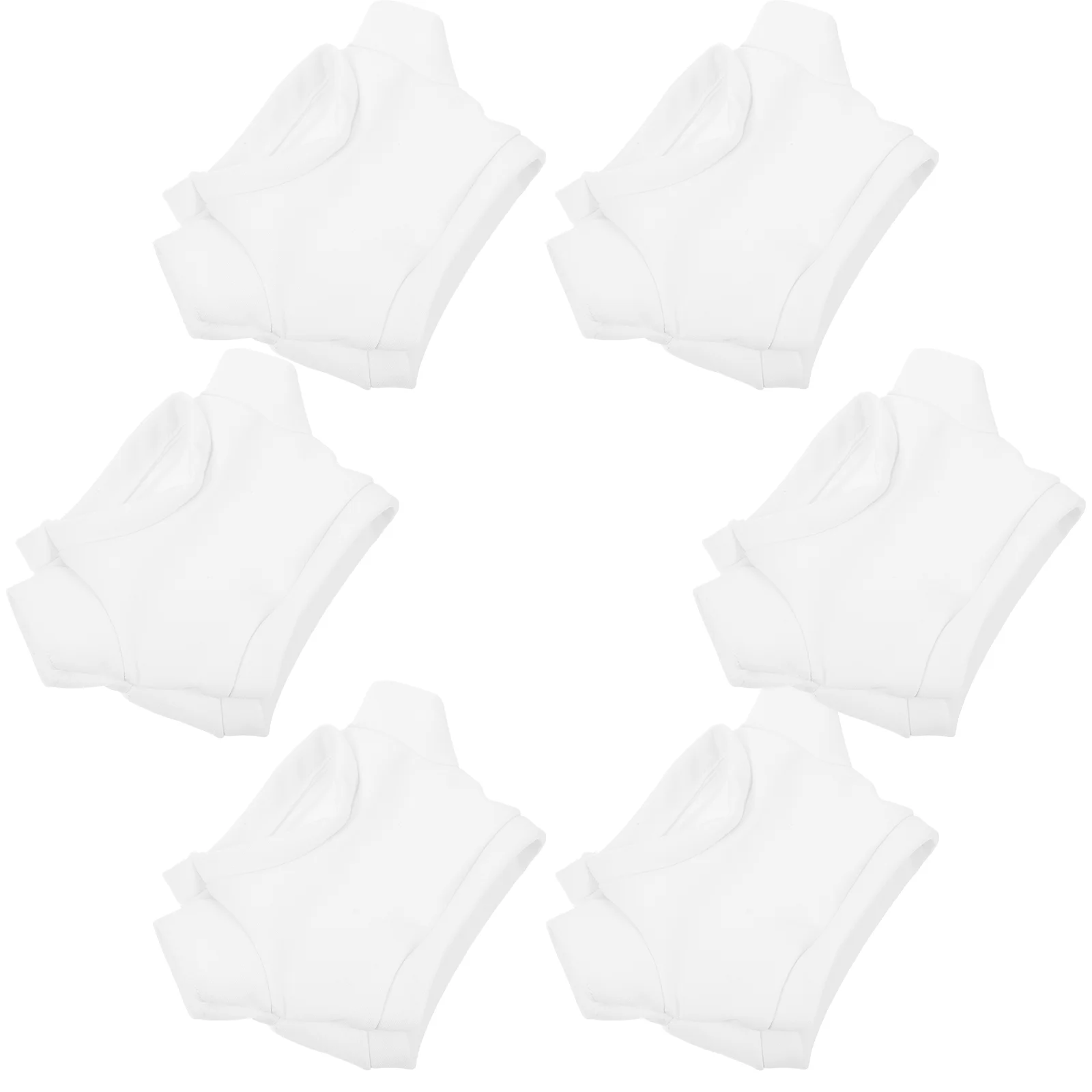 

6 Pcs Clothes Stuffed Bear Costumes Delicate Shirts Animal Wear-resistant Supply